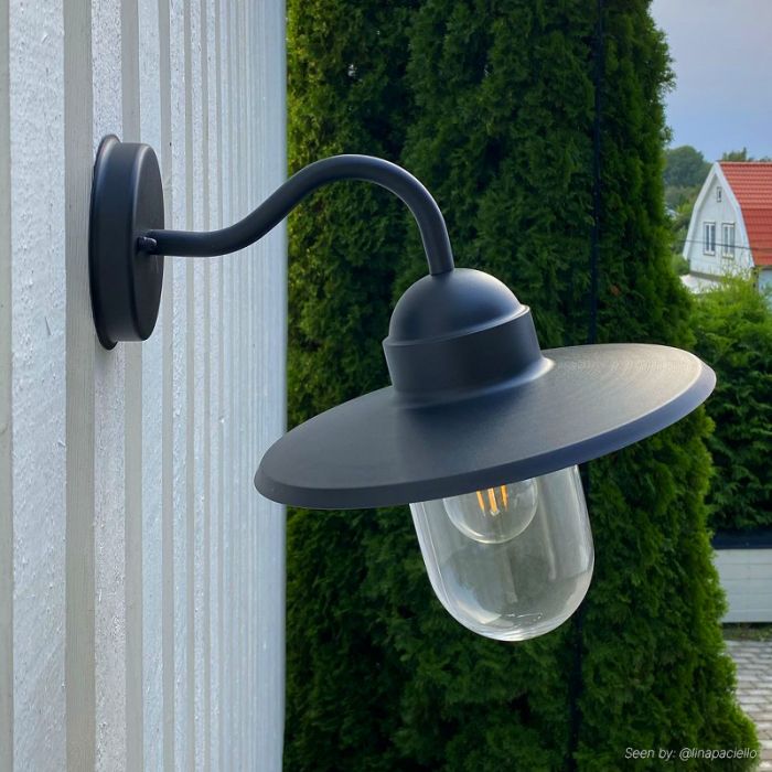 Klasyczna lampa zewnętrzna czarna, Maxx, IP44