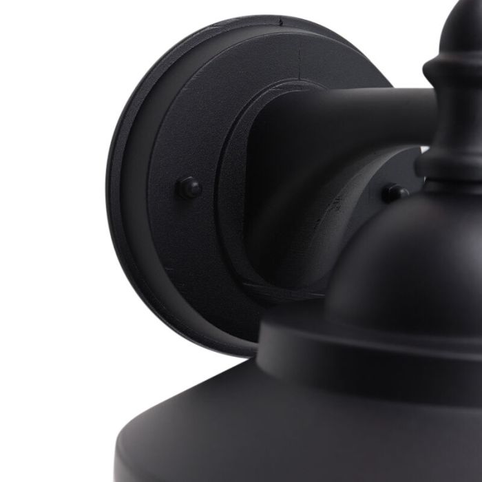 Klasyczna lampa zewnętrzna czarna, Tariq, IP44