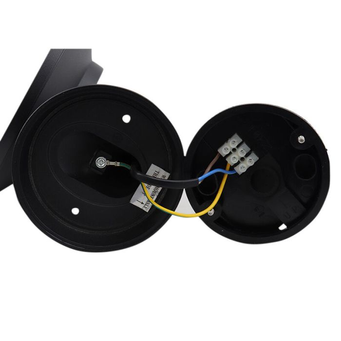 Klasyczna lampa zewnętrzna czarna, Tariq, IP44
