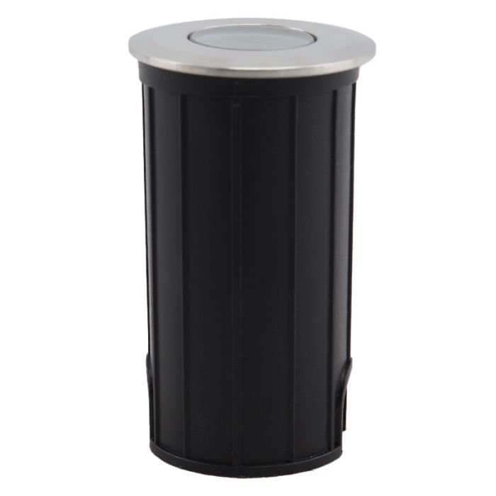 Aluminiowa lampa najazdowa chromowana, Catamarca, 3W, 3000K LED, IP68