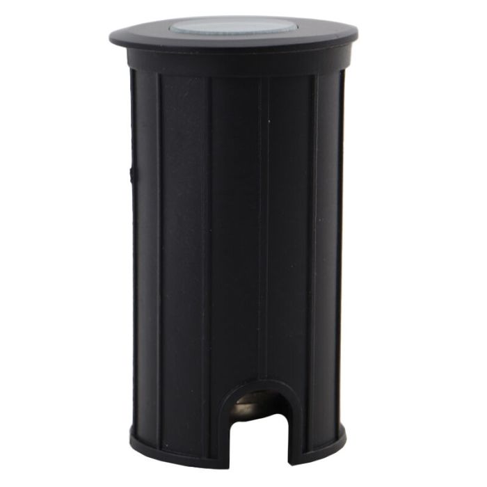 Aluminiowa lampa najazdowa czarna, Catamarca, 3W, 2700K LED, IP68