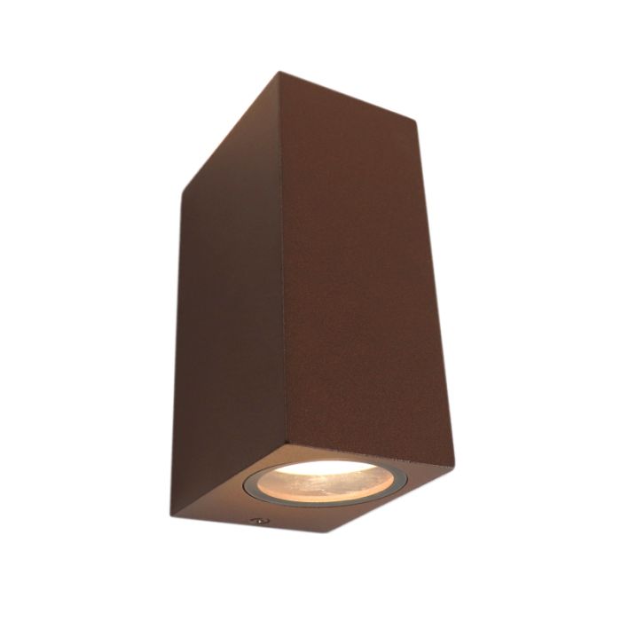Nowoczesna lampa zewnętrzna rdzawa, Corella, IP44