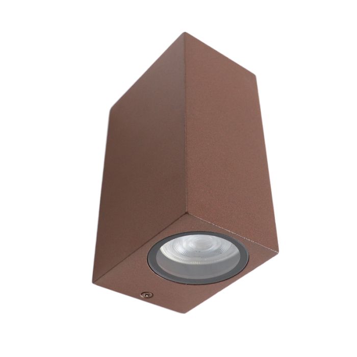 Nowoczesna lampa zewnętrzna rdzawa, Corella, IP44