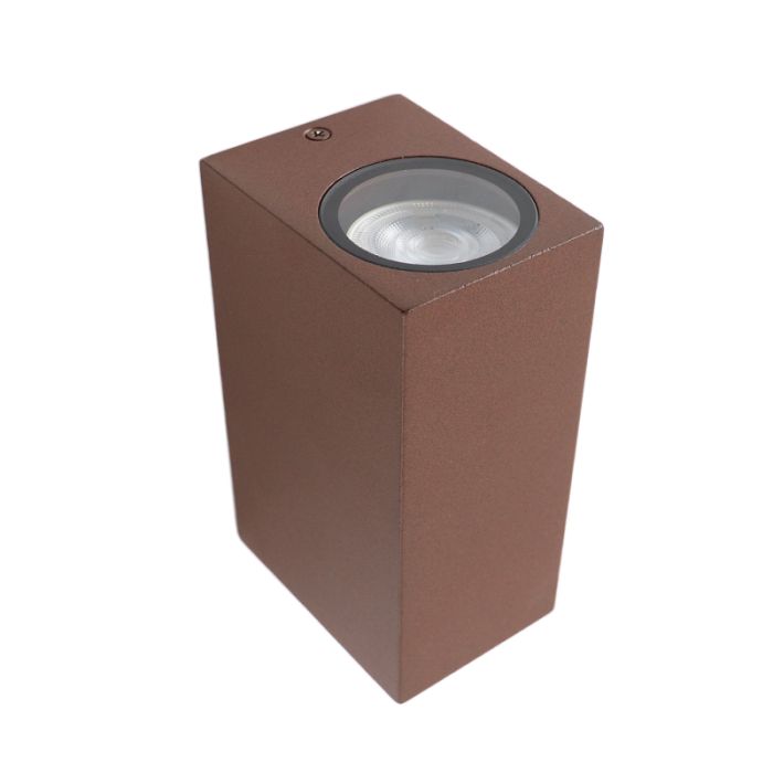 Nowoczesna lampa zewnętrzna rdzawa, Corella, IP44