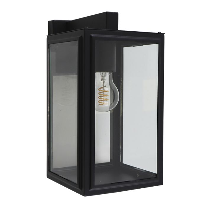 Nowoczesna lampa zewnętrzna czarna, Sidney, IP44
