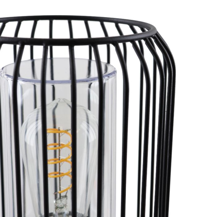 Nowoczesna lampa zewnętrzna czarna, Enya, IP44