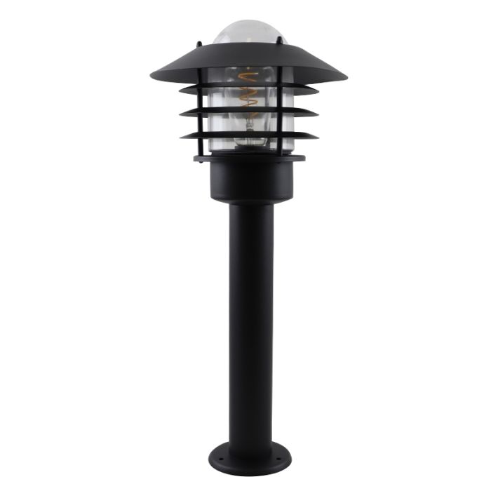 Stal Nierdzewna lampa zewnętrzna czarna, Felice, IP44