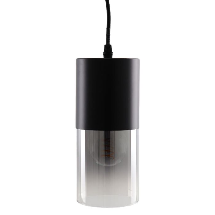 Nowoczesna lampa wisząca czarna, Huy