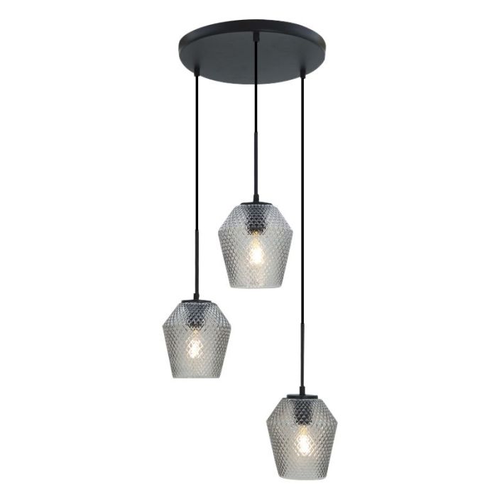 Nowoczesna lampa wisząca przezroczysta, Nanko