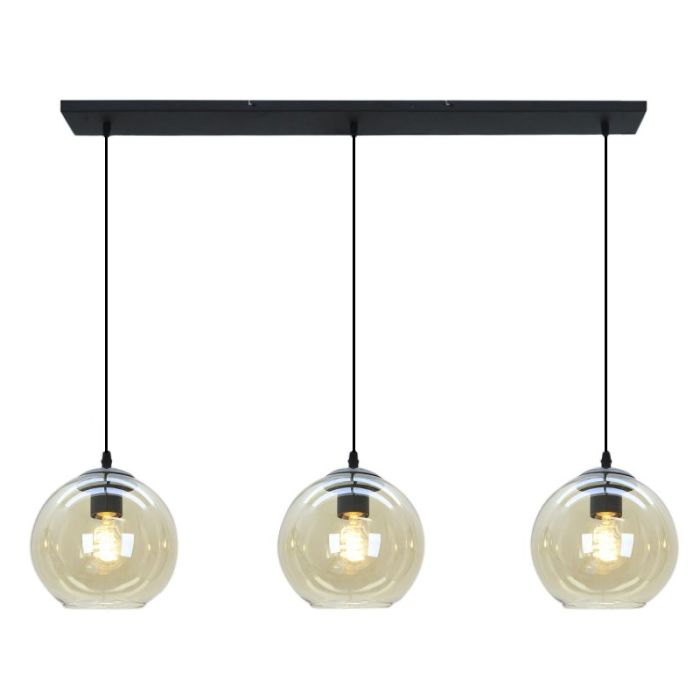 Design lampa wisząca bursztynowa, Giada