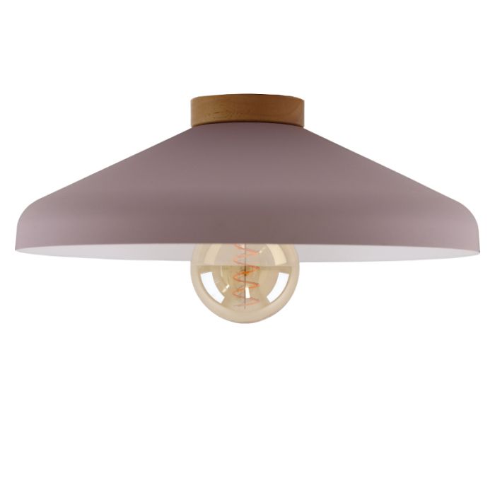Rustykalna lampa sufitowa różowa, Freddie