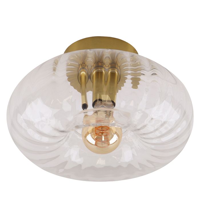 Retro lampa sufitowa przezroczysta, Diane
