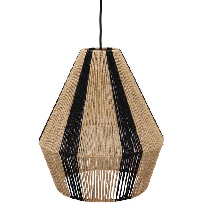 Rustykalna lampa wisząca brązowa, Holly
