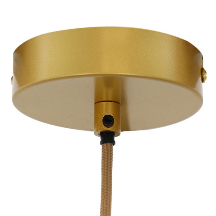 Design lampa wisząca złota, Sep