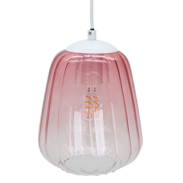 Design lampa wisząca różowa, Sue