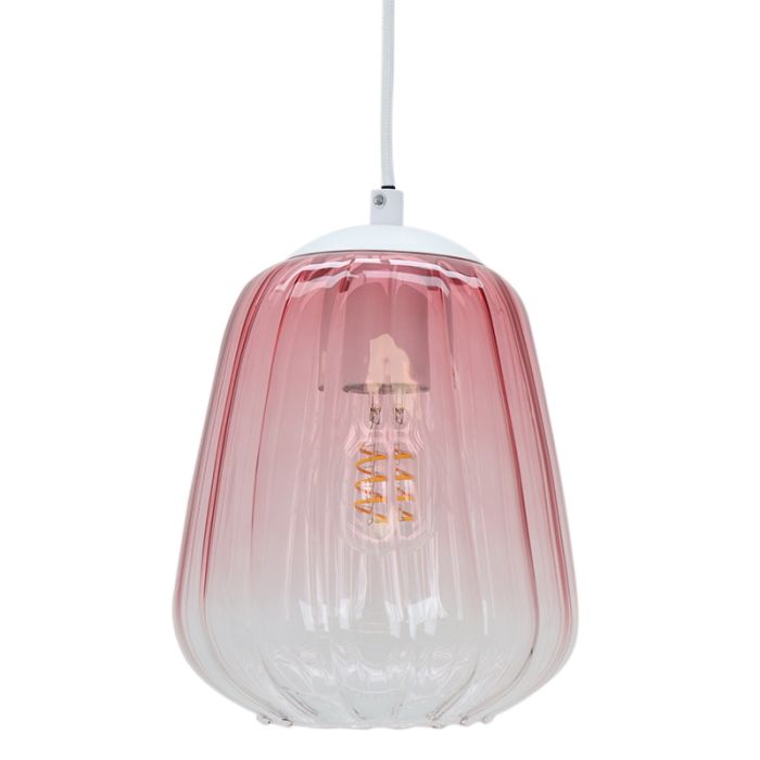 Design lampa wisząca różowa, Sue