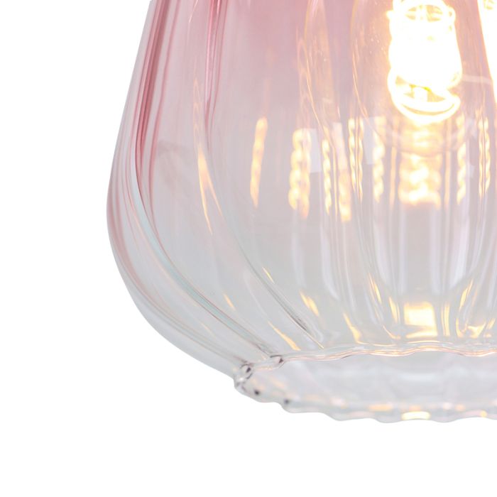 Design lampa wisząca różowa, Sue