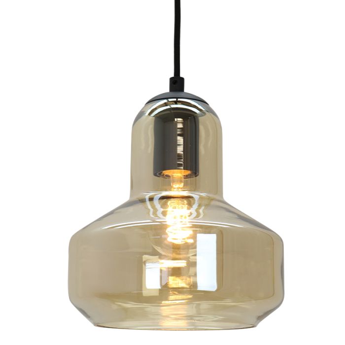 Design lampa wisząca bursztynowa, Sabina