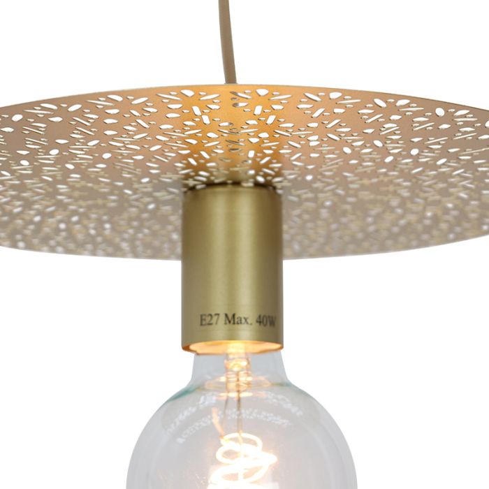 Design lampa wisząca mosiądz, Sienna