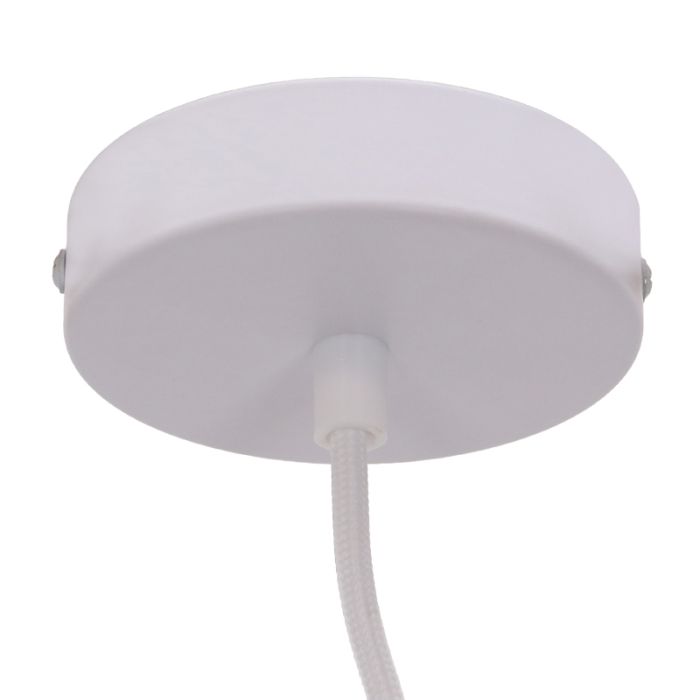 Papierowa lampa wisząca różowa, Rosalie