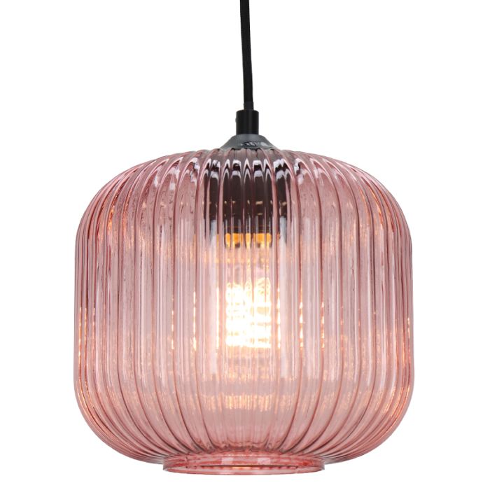 Design lampa wisząca różowa, Charlois