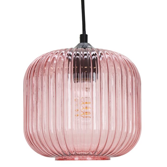 Design lampa wisząca różowa, Charlois