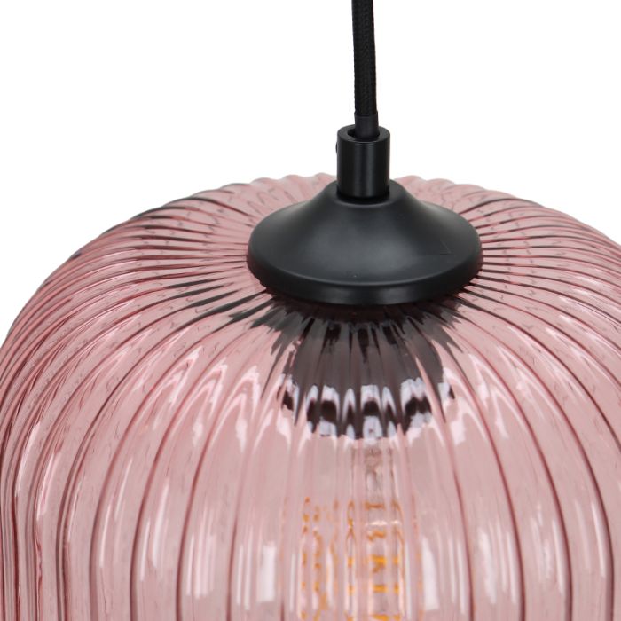 Design lampa wisząca różowa, Charlois