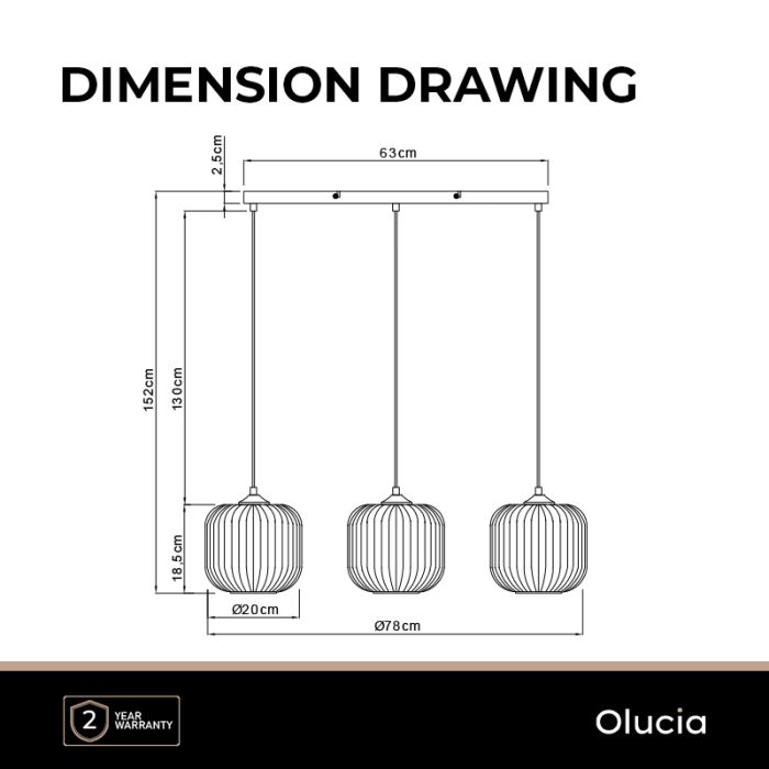 Design lampa wisząca różowa, Charlois
