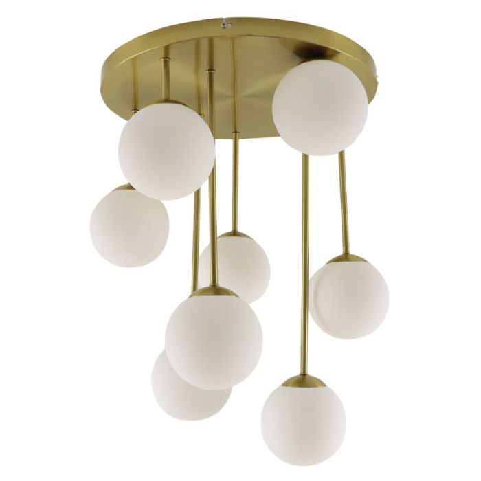Design lampa sufitowa mosiądz, Stacy