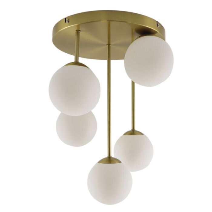 Design lampa sufitowa mosiądz, Stacy