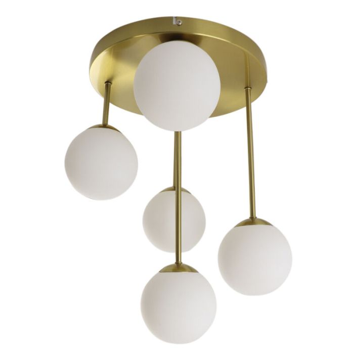 Design lampa sufitowa mosiądz, Stacy