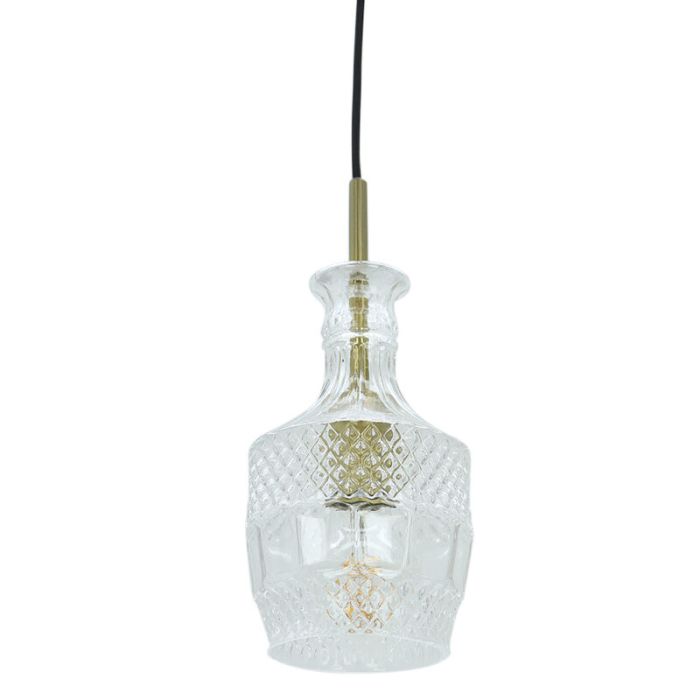 Design lampa wisząca przezroczysta, Danny