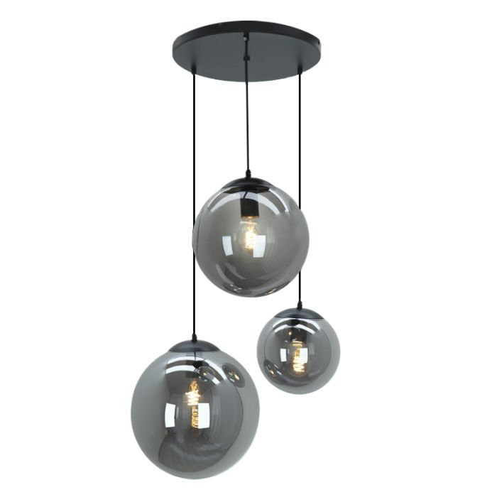Design lampa wisząca czarna, Dolf