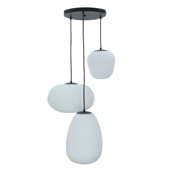 Nowoczesna lampa wisząca biała, Davide