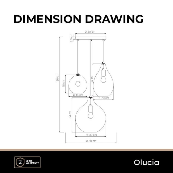Design lampa wisząca niebieska, Cees
