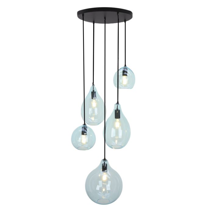 Design lampa wisząca niebieska, Cees