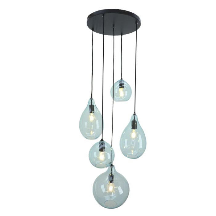 Design lampa wisząca niebieska, Cees