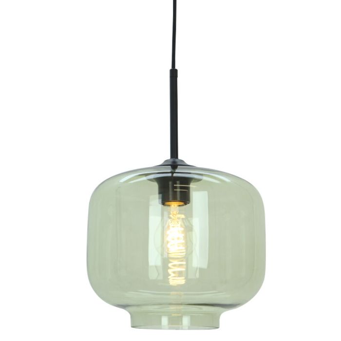 Retro lampa wisząca zielona, Anniek