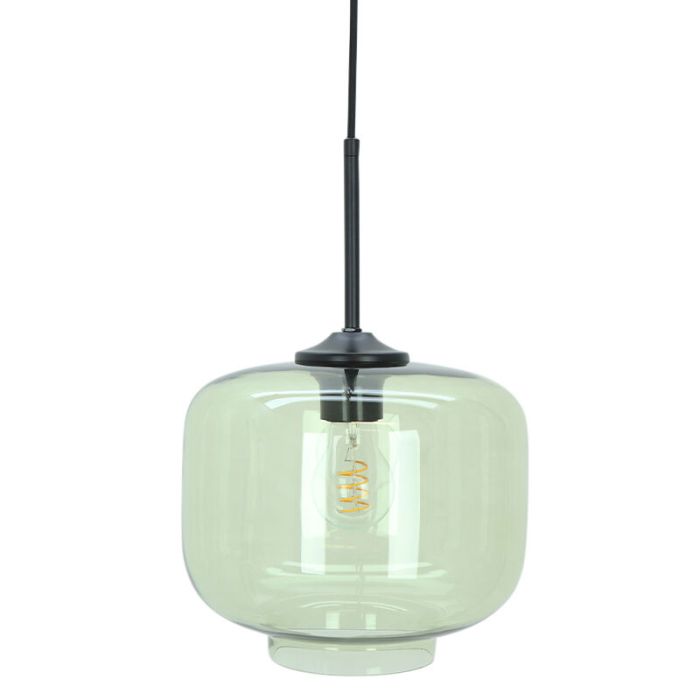 Retro lampa wisząca zielona, Anniek