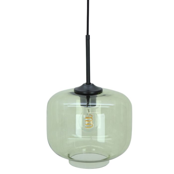 Retro lampa wisząca zielona, Anniek
