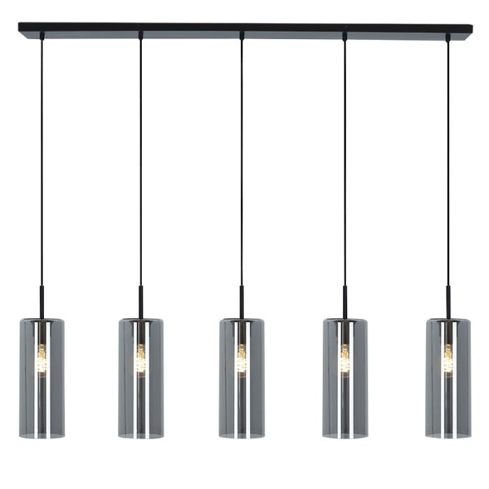 Nowoczesna lampa wisząca szara, Gaya