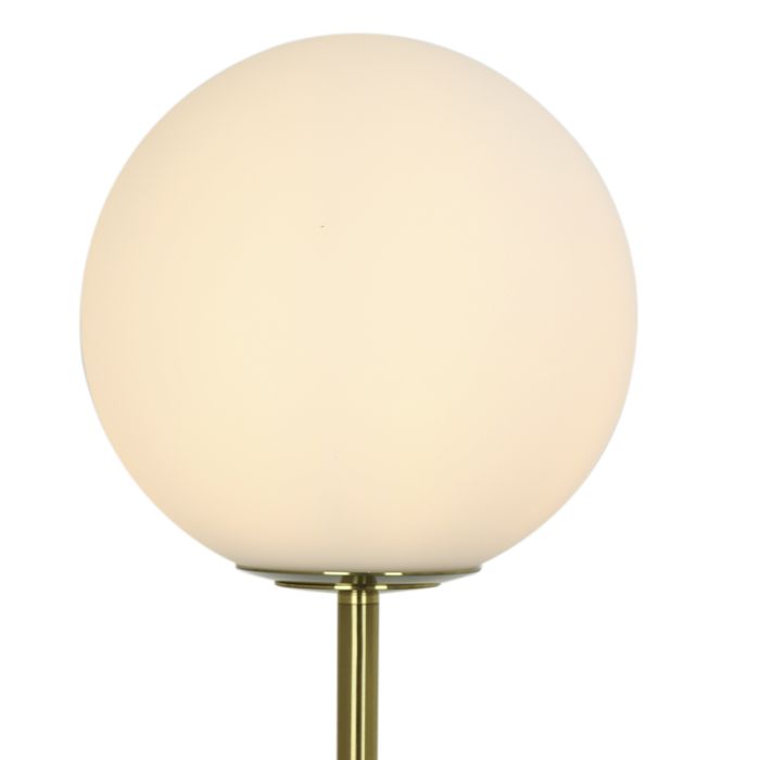 Design lampa stojąca biała, Dolf, z przełącznik