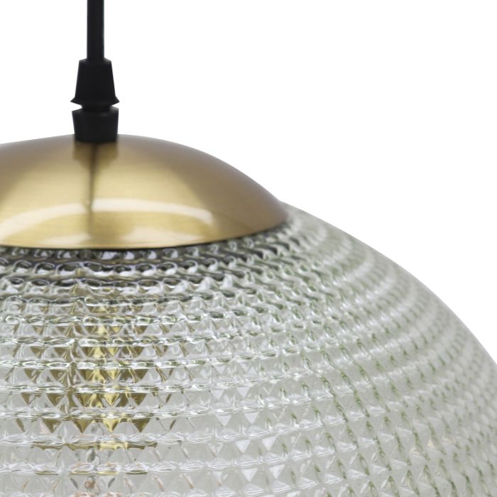 Design lampa wisząca zielona, Dolf