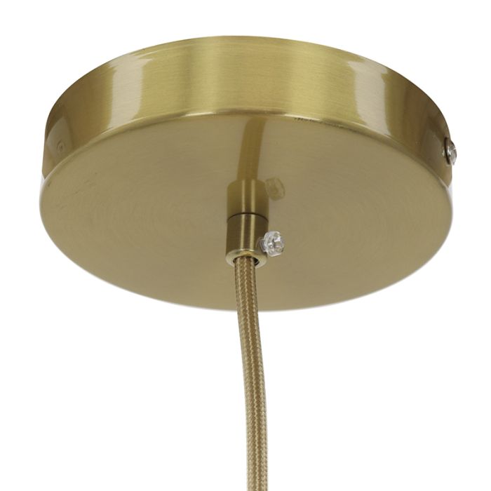 Bambusowa lampa wisząca brązowa, Romee