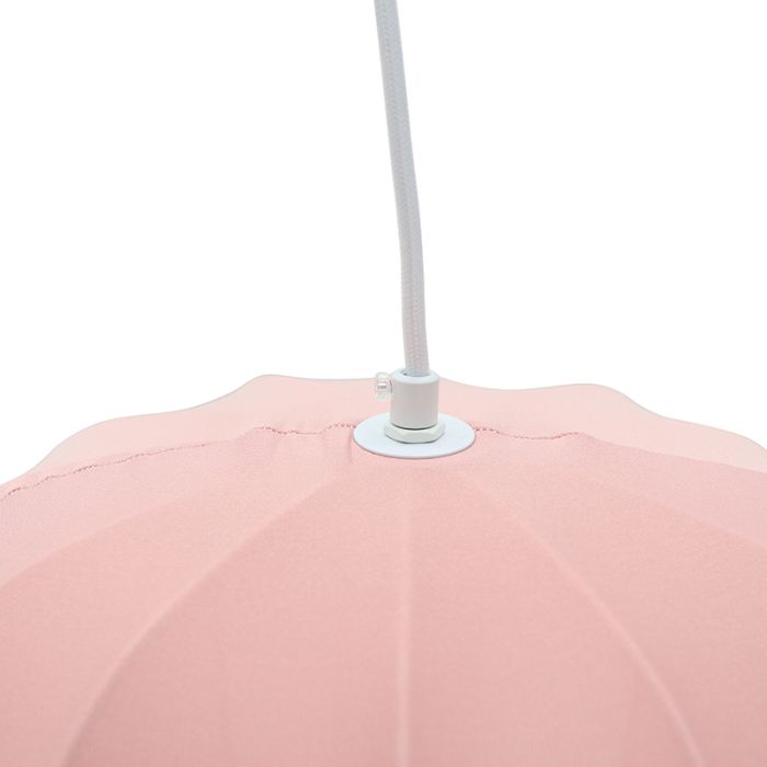 Nowoczesna lampa wisząca różowa, Deborah