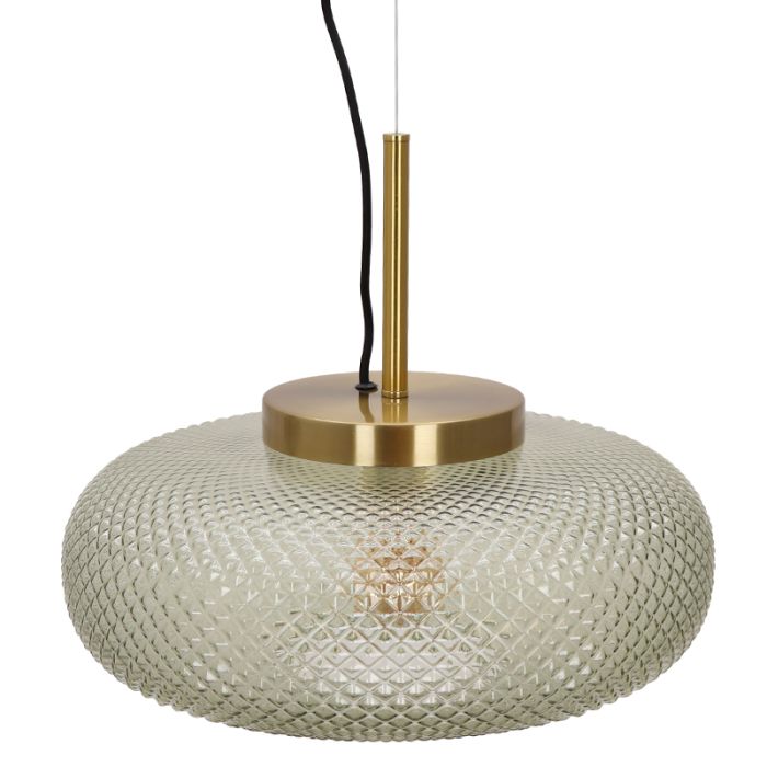 Retro lampa wisząca zielona, Johnson