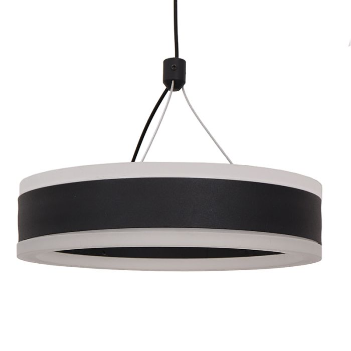 Design lampa wisząca czarna, Lava, 56W, 3000K LED