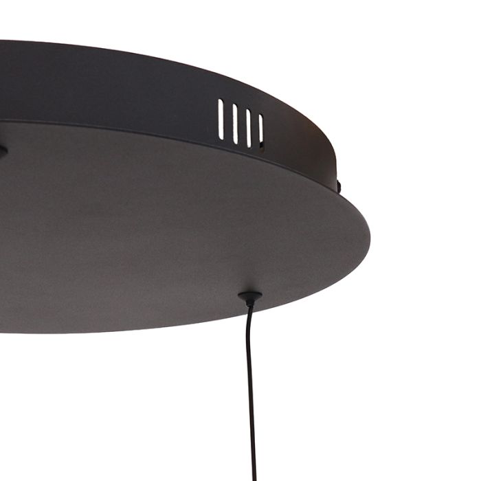 Design lampa wisząca czarna, Lava, 56W, 3000K LED