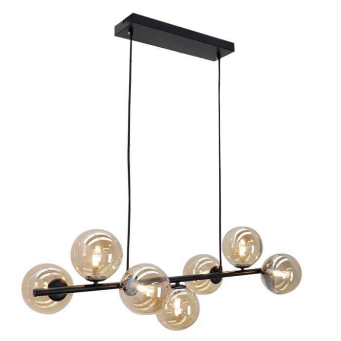 Design lampa wisząca bursztynowa, Remo