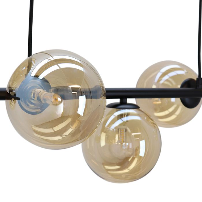 Design lampa wisząca bursztynowa, Remo